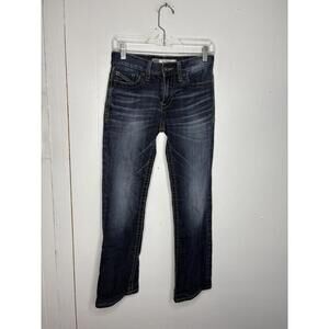 Bke Jeans Womens 27 Aiden Boot Cut Bootleg Low Rise Country Western Denim